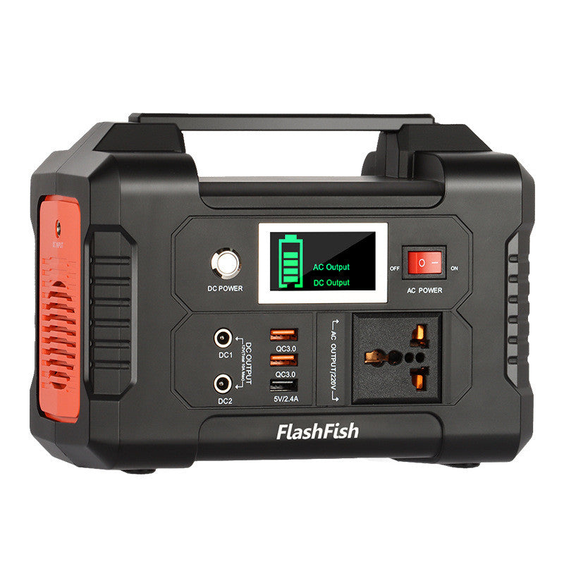 Portable Power Station 200W – Compact Outdoor Energy Storage Battery with AC/DC/USB Output for Camping, Travel & Emergency Backup