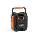 Portable Power Station 200W – Compact Outdoor Backup Battery with AC/DC/USB Output for Camping, Travel & Emergency Use
